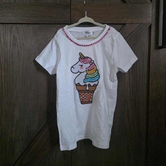 NWT Lola + The Boys Unicone Tee - Picture 1 of 2